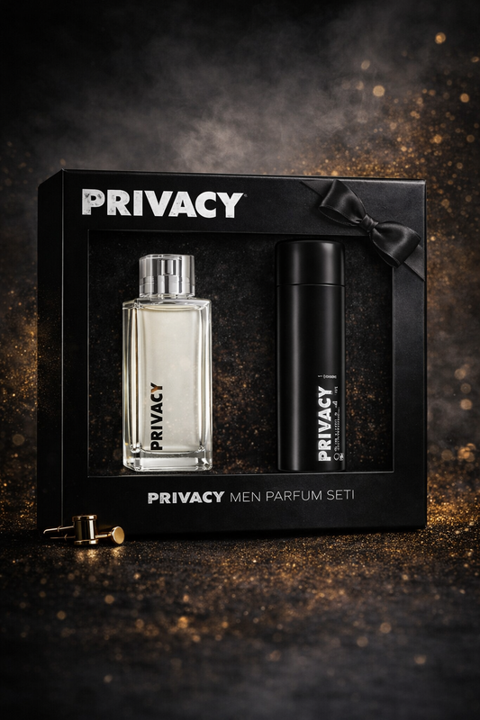 Privacy Men Siyah Seri Parfüm Seti – EDT & Deodorant | Premium Erkek Seti