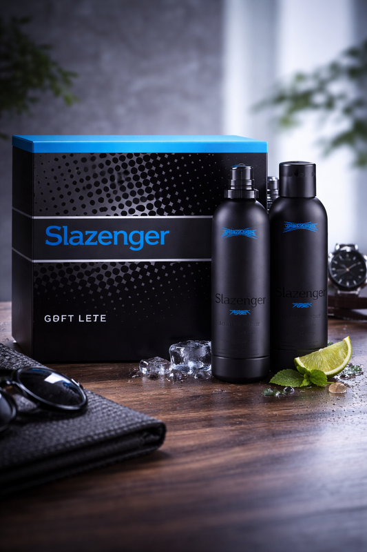 Slazenger Erkek Parfüm Seti Mavi Seri – EDT & Deodorant